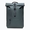 Miestinis kuprinė Rains Rucksack Rolltop 13 + 4 l dark grey