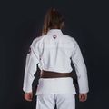 GI moteriškos braziliškojo džiudžitsu prekės Ground Game 'Sakura' baltos spalvos GISAKWHF1 4