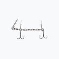 Mikado Jaws Double Evo Stinger XL sidabrinis masalo išleidimo įtaisas HDJ-12-02