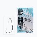 Mikado žandikauliai Offset Lure kablys su sraigtiniu apkrovos 7G 3vnt sidabro HJA04