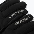 Vyriškos slidinėjimo pirštinės Viking Bormio black/grey 110/20/4098 4