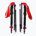 Ski touring lazdos Viking Spider black/red 6