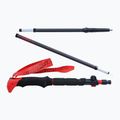 Ski touring lazdos Viking Spider black/red 2