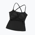 Moteriški treniruočių marškinėliai Cardio Bunny With Built-in Black bra 6