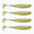 DRAGON V-Lures Aggressor Pro guminis masalas 4 vnt. geltoni saldainiai CHE-AG30D-30-890