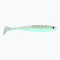 DRAGON V-Lures Aggressor Pro 2 dalių švytintis juodas blizgutis guminis masalas CHE-AG50D-15-050
