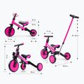 Milly Mally 4in1 triratis Optimus Plus rožinis 14