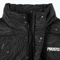 Vyriška PROSTO Puff Pattern pūkinė striukė juoda KL222MOUT1052 4