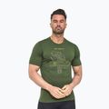 Vyriški termo marškinėliai Brubeck Outdoor Wool Pro dark green