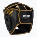 Bokso šalmas StormCloud Lynx black/gold 3