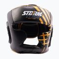 Bokso šalmas StormCloud Lynx black/gold