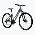 Moteriškas krosinis dviratis KROSS Evado 3.0 In gray/green 2
