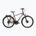 Vyriškas žygio dviratis KROSS Trans 5.0 brown/silver/gloss