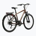 Vyriškas žygio dviratis KROSS Trans 5.0 brown/silver/gloss 3