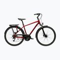 Vyriškas žygio dviratis KROSS Trans 4.0 ruby/black/gloss