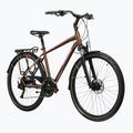 Žygio dviratis KROSS Trans 5.0 brown/silver/gloss 2