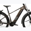 Elektrinis dviratis KROSS Influx Suv Hybrid 1.0 820Wh brown/silver/gloss 12
