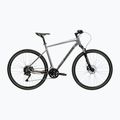Kroso dviratis KROSS Evado 5.0 grey/black/gloss