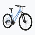 Moteriškas krosinis dviratis KROSS Evado 3.0 In blue/white/gloss 2