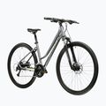 Moteriškas krosinis dviratis KROSS Evado 3.0 In grey/green/gloss 2