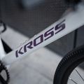 Gravel dviratis KROSS Esker 1.0 FL grey/purple/gloss 14