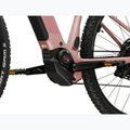 Moteriškas elektrinis dviratis KROSS Influx Hyb 3.0 27,5 el. 800 Wh pink/burgundy/matte 10
