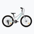 Vaikiškas dviratis KROSS Lea Mini 1.0 silver/turquoise/gloss
