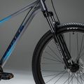 Kalnų dviratis KROSS Hexagon X200 27,5" grey/blue/matte 19