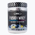 Išrūgos Real Pharm Fusion 600g vanilės ir uogų 709202