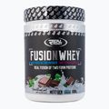 Whey Real Pharm Fusion 600g šokoladinis mėtų 709356