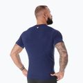 Vyriški termoaktyvūs marškinėliai Brubeck Outdoor Merino Wool Pro tamsiai mėlyni/kalnai 2 2