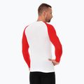 Vyriški termoaktyvūs marškinėliai ilgomis rankovėmis Brubeck LS1319 3D Husar Pro balti/raudoni 2