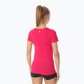 Moteriški termoaktyūs marškinėliai Brubeck Outdoor Merino Wool Pro aviečių spalvos/kalnai 1 2