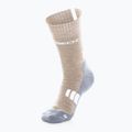 Moteriškos trekingo kojinės Brubeck BTR002 Trekking Light brown/grey 5