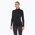 Moteriški termoaktyvūs marškinėliai Brubeck Extreme Merino juoda 3
