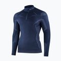 Vyriškas termoaktyvus džemperis Brubeck Extreme Merino 1/3 Zip navy blue 3