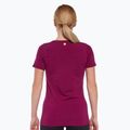 Moteriški termo marškinėliai Brubeck Outdoor Merino Wool Pro SS plum/mountain 3 2