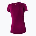 Moteriški termo marškinėliai Brubeck Outdoor Merino Wool Pro SS plum/mountain 3 4