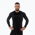 Vyriškas termoaktyvus džemperis Brubeck Thermo juoda/mėlyna