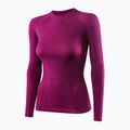 Moteriški termo marškinėliai Brubeck LS12810 Active Wool plum 3