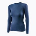 Moteriški termoaktyvūs marškinėliai Brubeck Merino Active Wool džinsiniai 3