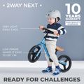 "Kinderkraft 2Way Next" šviesiai žalias bėgimo dviratis 12