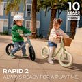 Balansinis dviratis Kinderkraft Rapid 2 savanah green 13