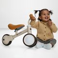 Triratis balansinis dviratukas Kinderkraft Cutie light beige 8