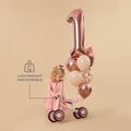 Balansinis dviratukas Kinderkraft Cutie Flash pink 8