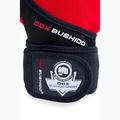 Treniruočių pirštinės DBX BUSHIDO Sporto pratimams su ilgu lipduku ir rankenų sistema, juoda/raudona 8
