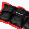 Bushido kulkšnies ir riešo svarmenys 2x1 kg juodos/raudonos spalvos OB1 4