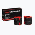 Bushido kulkšnies ir riešo svarmenys 2x1 kg juodos/raudonos spalvos OB1 5