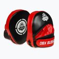 Treniruotės letenos treneriui DBX Bushido Mini 2 pcs black/red/white 2