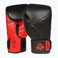 Bokso pirštinės DBX BUSHIDO "Hammer - Red" Muay Thai juodos/raudonos